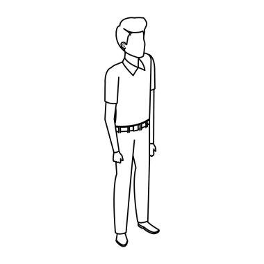 zarif işadamı avatar karakter