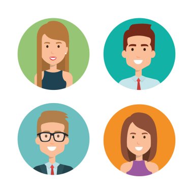 Gençler grubu avatarları