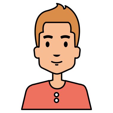 genç adam avatar karakter