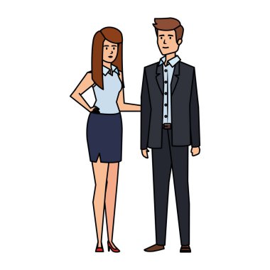 iş çift avatarlar karakter