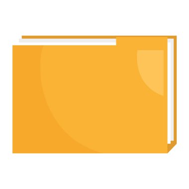 dosya klasör izole simgesi