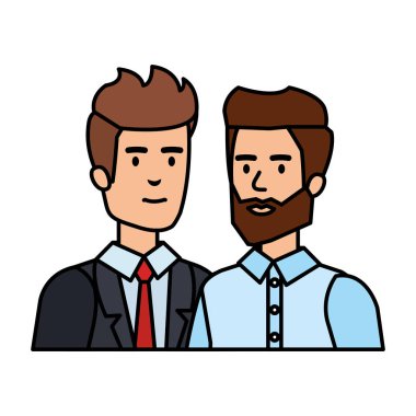 zarif işadamları avatarlar karakter