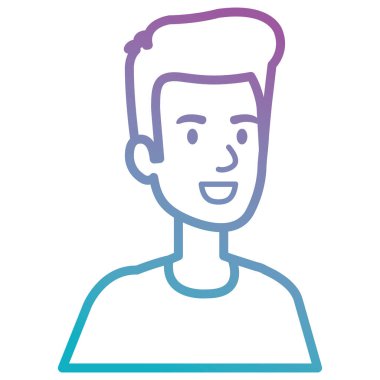 genç adam avatar karakter