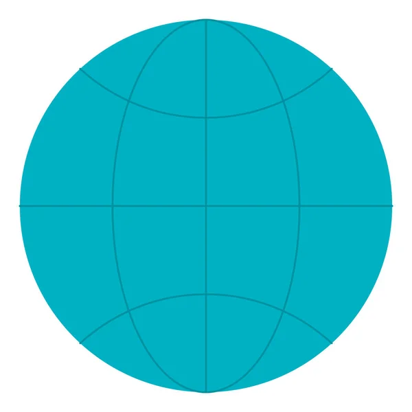 Planeta esfera ícone isolado —  Vetores de Stock