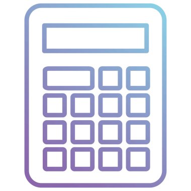 hesap makinesi matematik aygıt simgesini