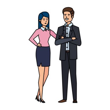 iş çift avatarlar karakter