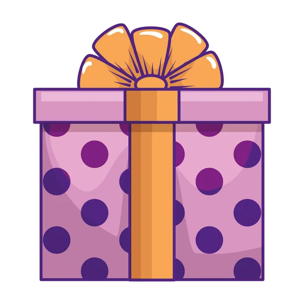 Boîte cadeau icône cadeau — Image vectorielle