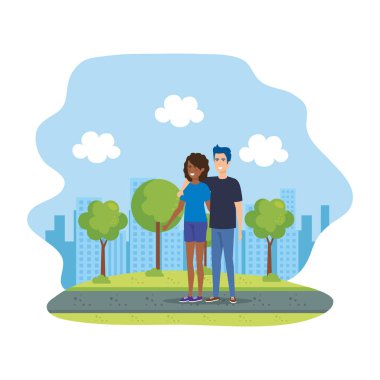 iki park karakterleri içinde