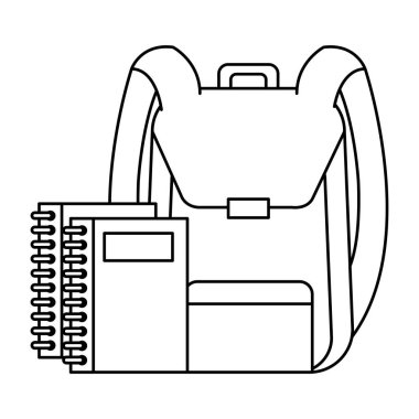 dizüstü bilgisayar ile okul çantası