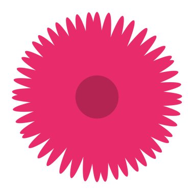 güzel çiçek dekoratif simgesi