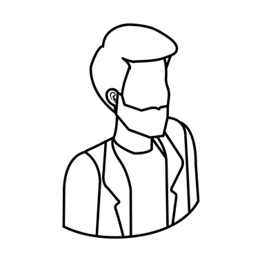 zarif işadamı avatar karakter