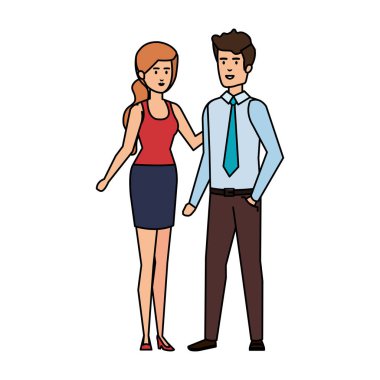 iş çift avatarlar karakter