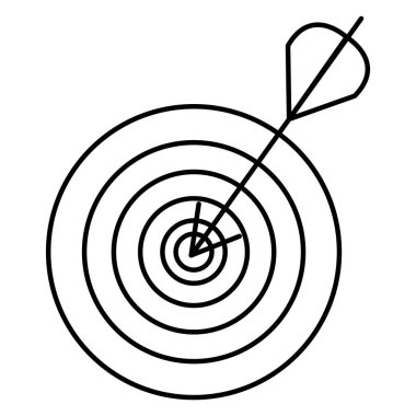 ok simgesine sahip hedef