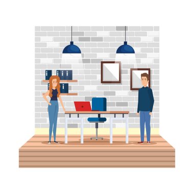 İşyerinde iş çift