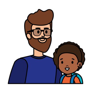 oğul karakterli genç baba