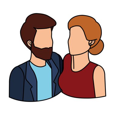 iş çift avatarlar karakter