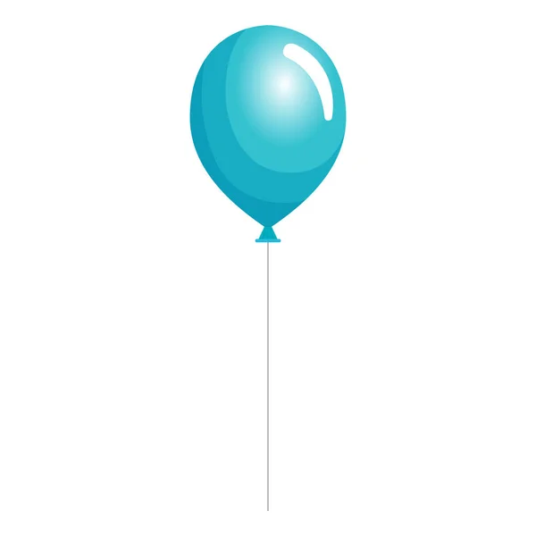 Іконка святкування вечірки на повітряній кулі — стоковий вектор