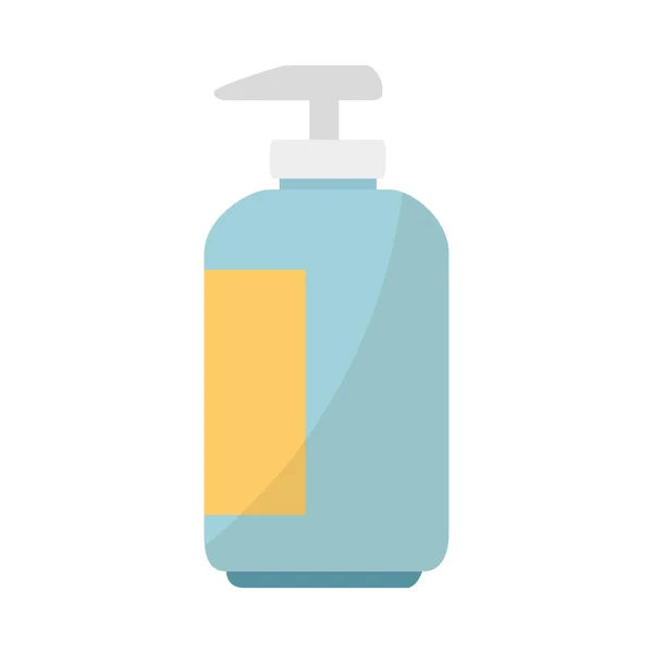 Shampooing pour mascottes en bouteille plastique — Image vectorielle