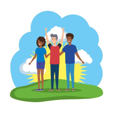 alan karakterleri insan grubu