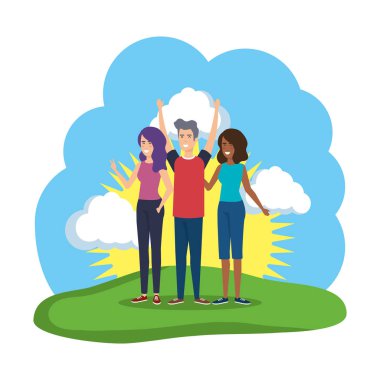 alan karakterleri insan grubu