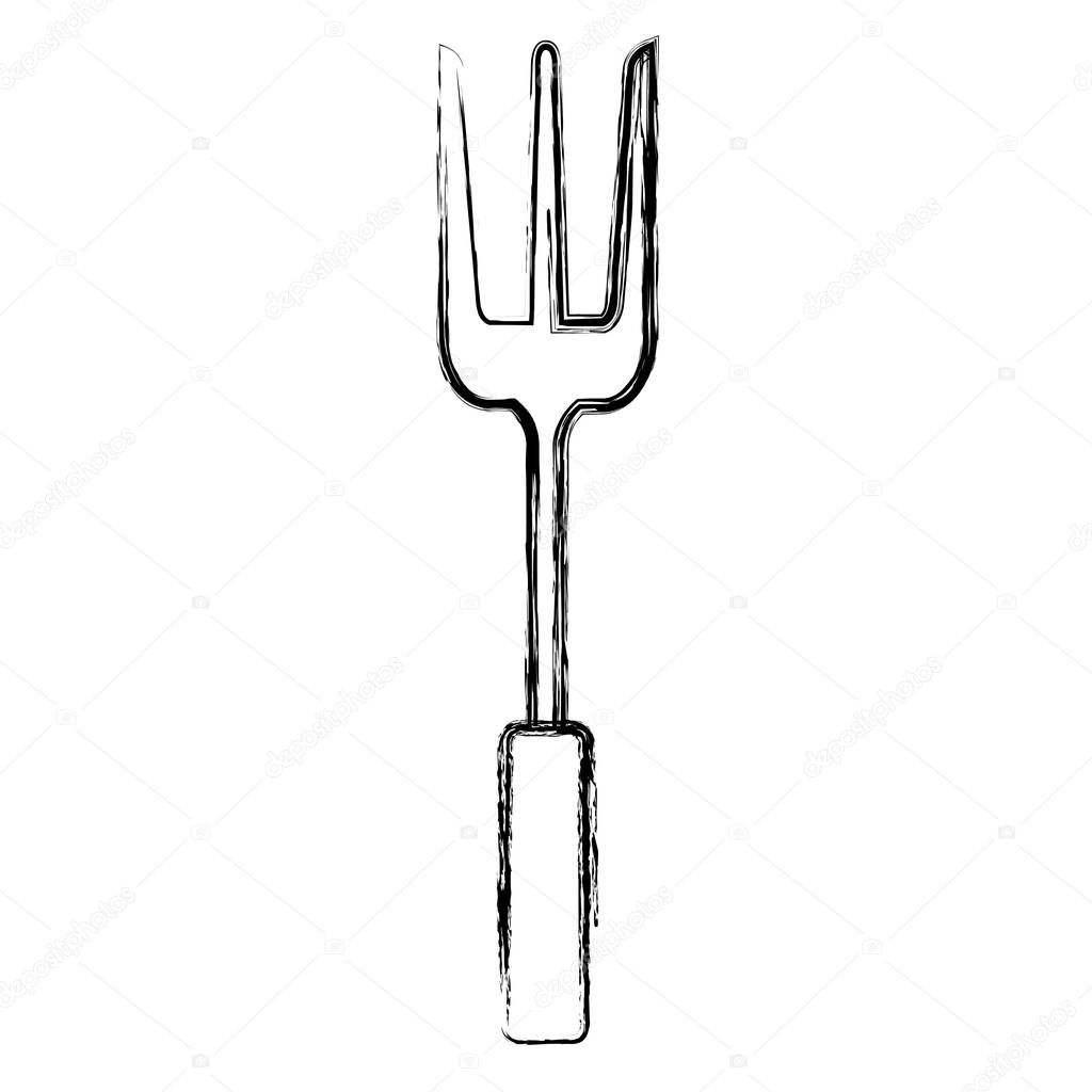 grill fork cutlery icon