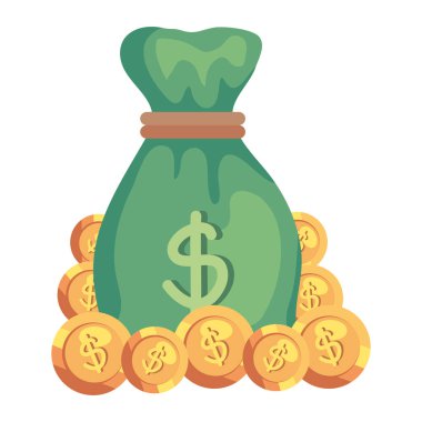 paraları dolar ile çuval