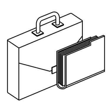 klasör isometrik portföy evrak çantası