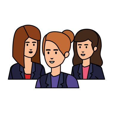 zarif iş kadınları avatarlar karakter