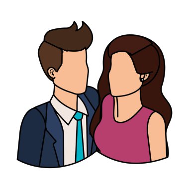 iş çift avatarlar karakter