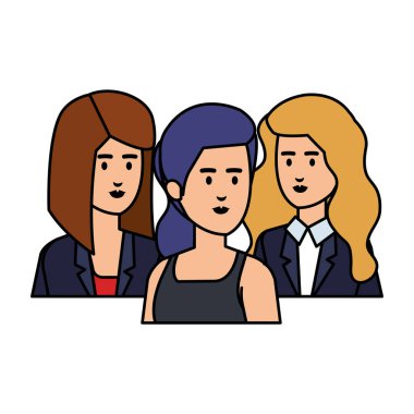 zarif iş kadınları avatarlar karakter