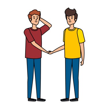 genç erkek avatarları karakterler