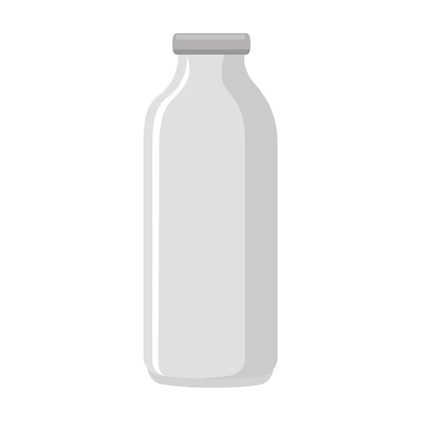 Bottiglia di latte isolato icona — Vettoriale Stock