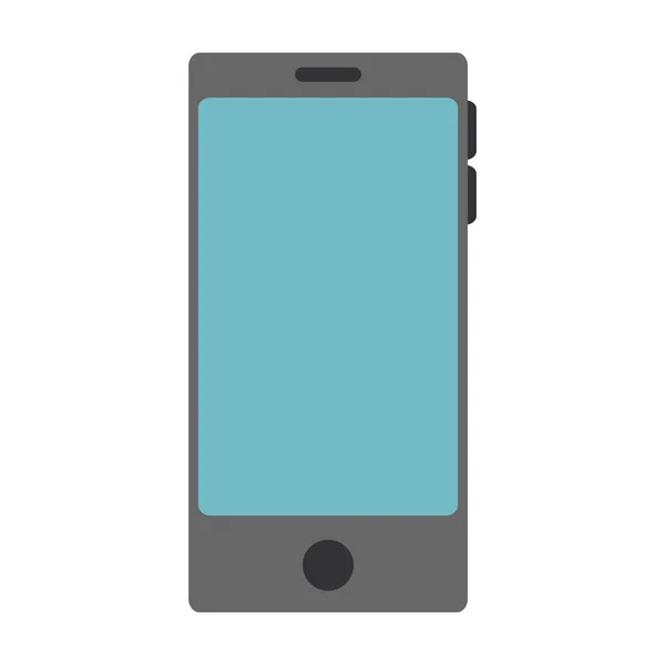 Smartphone berendezés elszigetelt ikon — Stock Vector