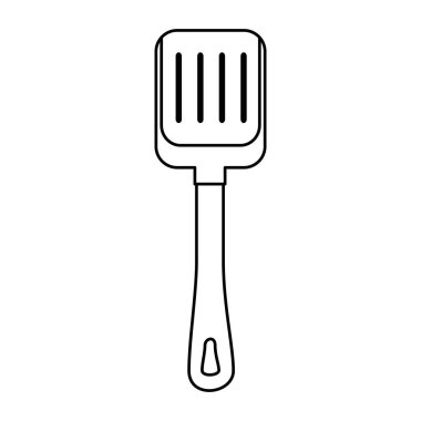 plastik kürek izole simgesi