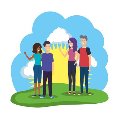 alan karakterleri insan grubu