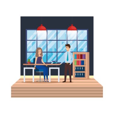 İşyerinde iş çift