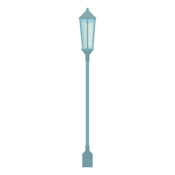 Park streetlamp isolated icon — Stock Vector