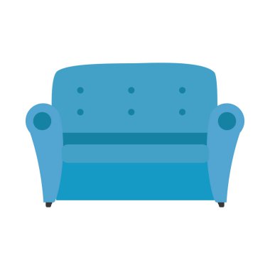 rahat kanepe simge izole