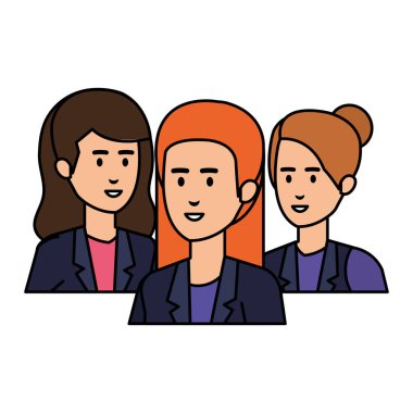 zarif iş kadınları avatarlar karakter