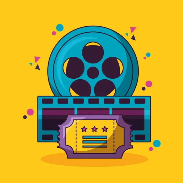 Cinema Movie design — Stock vektor