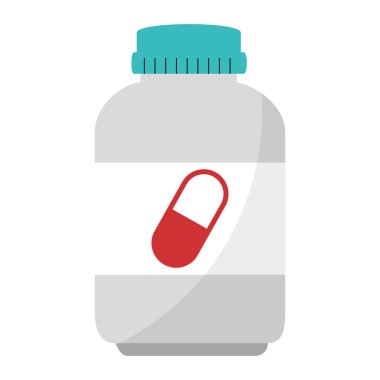capsules botttle drugs icon
