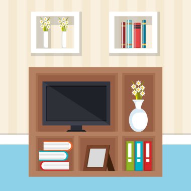 oturma odası sahne simgesi