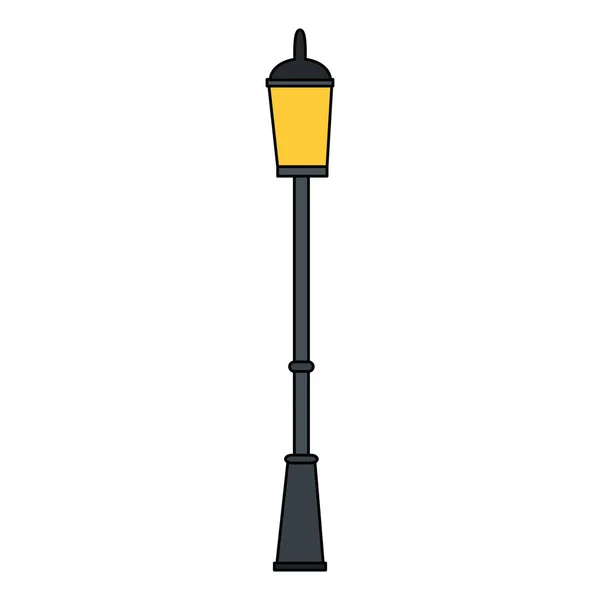Lanterne de parc icône classique — Image vectorielle