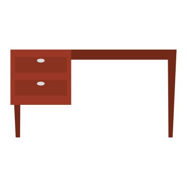 ofis masası ahşap simgesi