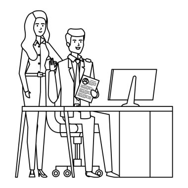 İşyerinde iş çift