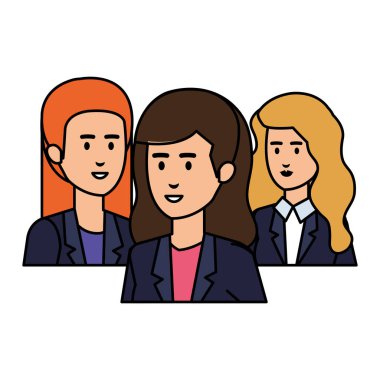 zarif iş kadınları avatarlar karakter