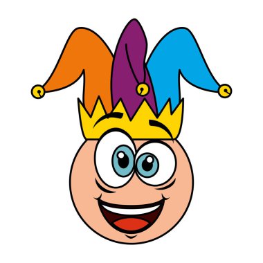 Soytarı şapkası ile deli ifade yüz gün aptallar