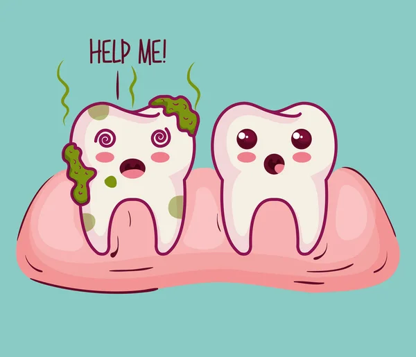 Здоровье зубов — стоковый вектор