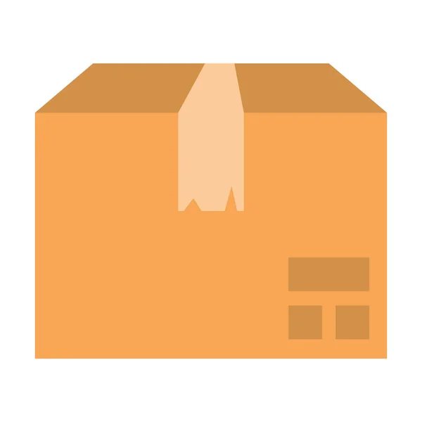 Balení karton ikonu — Stockový vektor