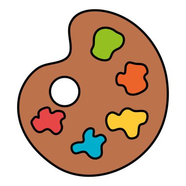 boya renkleri pallette simgesi